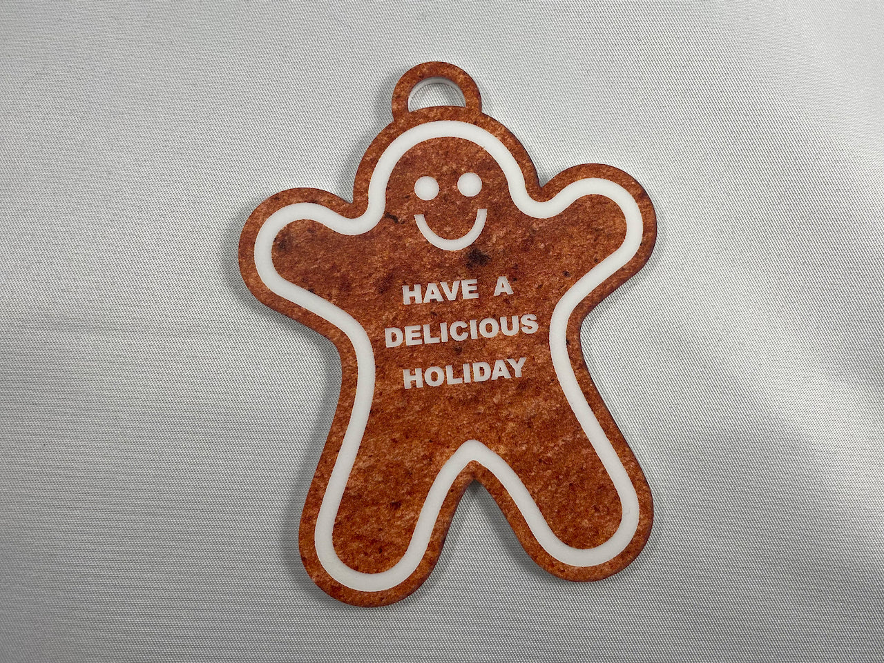 Acrylic Gingerbread Ornament